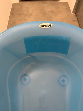 Bañera para bebé con soporte plegable