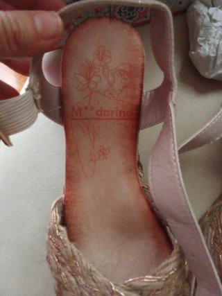 Sandalias de verano Mandarina