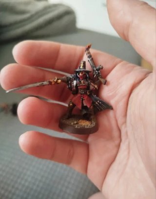 Inquisidor y séquito Warhammer 40K