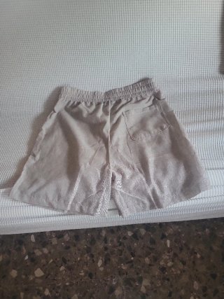 Pantalón corto lino talla L hombre