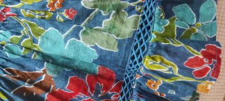 Top volantes estampado floral