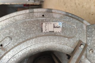 Turbina extractora industrial