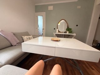 Mesa comedor elevable y extensible