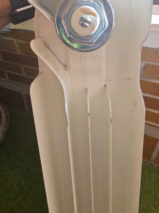 Radiador agua aluminio blanco