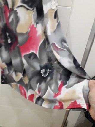 Vestido tirantes estampado floral escote V