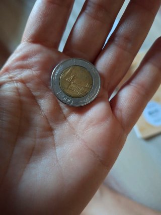 Moneta 500 Lire Repubblica Italiana