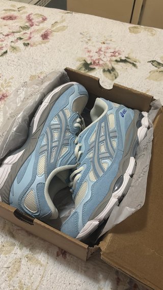Asics Gel Kayano Scarpe da Ginnastica Blu/Bianche