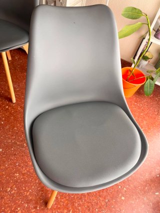 Conjunto 4 sillas diseño moderno
