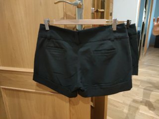 Pantalón corto Pinkie negro mujer. Talla 38