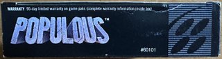 Populous SNES (Super Nintendo) USA