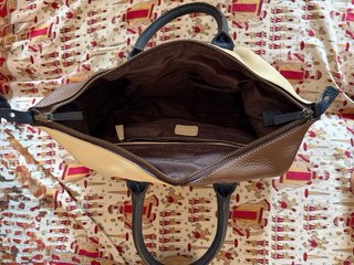 Bolso Gloria Ortiz Beige y Marrón