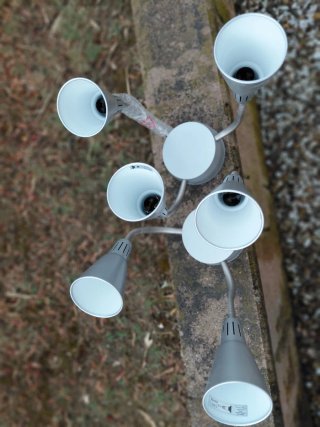 Lampade IKEA a collo d'oca
