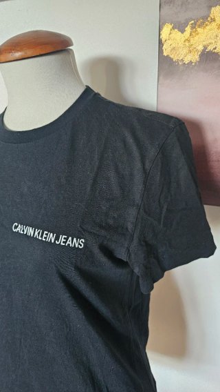 Camiseta Calvin Klein Jeans Mujer Negra