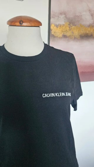 Camiseta Calvin Klein Jeans Mujer Negra
