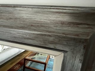 Espejo de pared madera y cristal