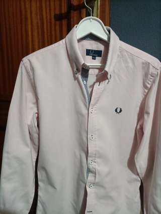 Camisa Fred Perry Rosa Talla M