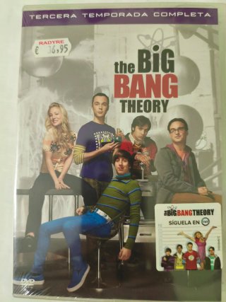 Tercera Temporada Big Bang Theory DVD