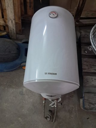 Termo Eléctrico Fresh Blanco