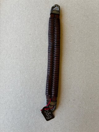 Pulsera unisex B&G Cuero Marrón