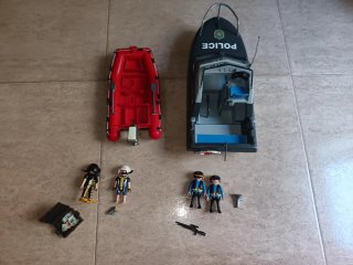 Playmobil Barco Policía y Rescate
