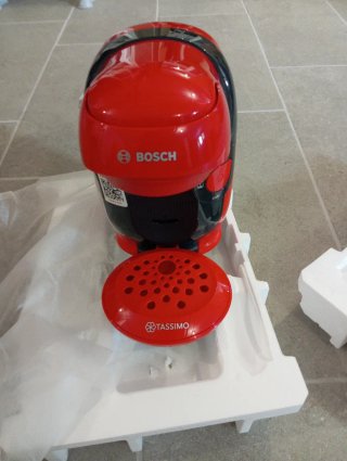Cafetera Tassimo Bosch Roja