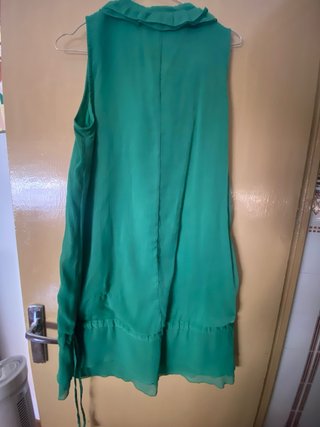 Vestido Almatrichi verde talla 40
