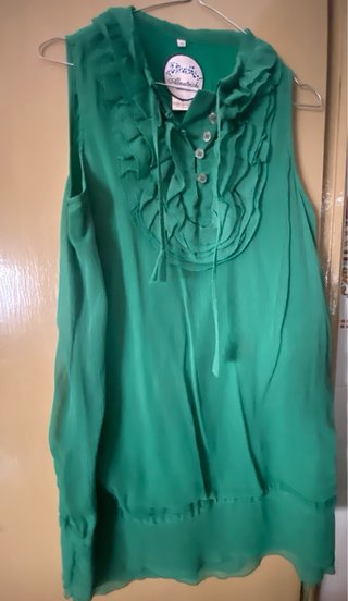 Vestido Almatrichi verde talla 40