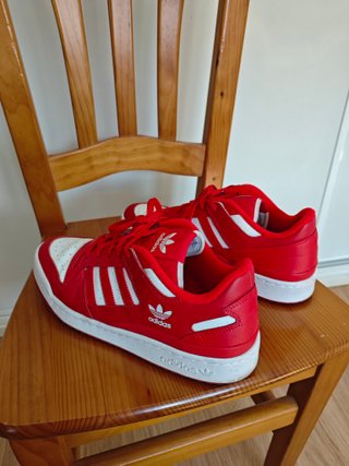 Zapatillas deportivas Adidas Forum Low 45 1/3 rojo