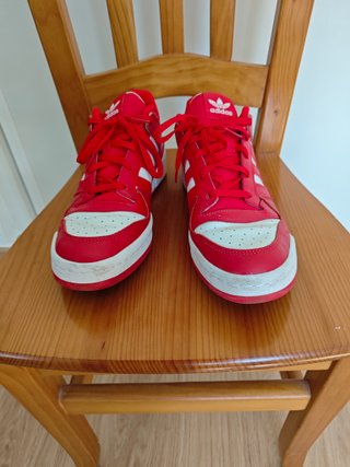 Zapatillas deportivas Adidas Forum Low 45 1/3 rojo
