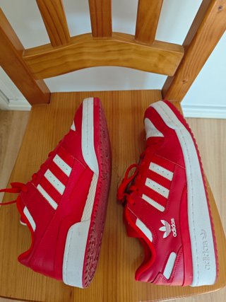 Zapatillas deportivas Adidas Forum Low 45 1/3 rojo