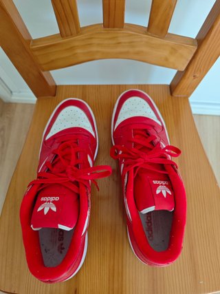 Zapatillas deportivas Adidas Forum Low 45 1/3 rojo