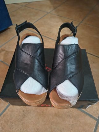Sandali neri donna