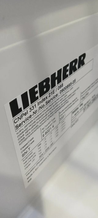 Nevera Combi Liebherr no Frost energía A+