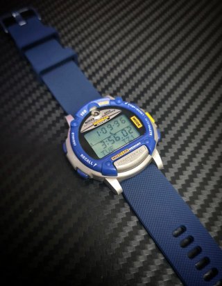 Vintage Rare Timex Ironman Data Link Digital Watch