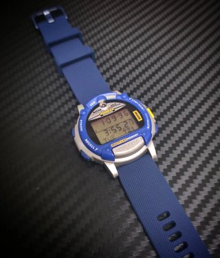 Vintage Rare Timex Ironman Data Link Digital Watch