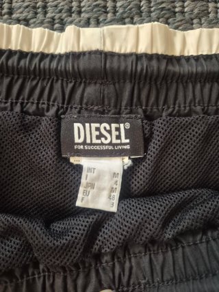 Bañador Diesel Negro Hombre