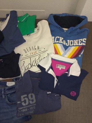 Lote Ropa Hombre Jack & Jones Talla M/L. 10 prenda