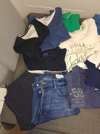 Lote Ropa Hombre Jack & Jones Talla M/L. 10 prenda