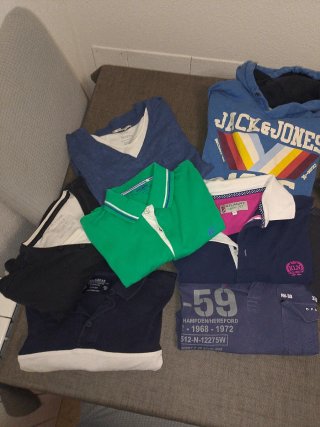 Lote Ropa Hombre Jack & Jones Talla M/L. 10 prenda
