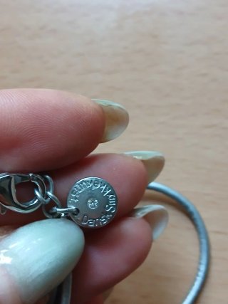 Collana con ciondoli cerchio