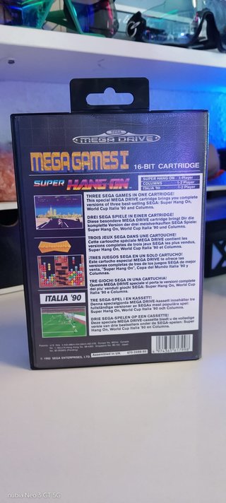 Mega Games I Mega Drive Sega Cartucho