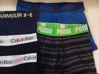5 M Calzoncillos Calvin Klein ,Puma y under armour