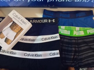 5 M Calzoncillos Calvin Klein ,Puma y under armour