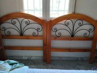 Dos cabeceros de cama de 90 cm