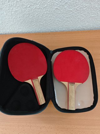 Juego de mesa estuche ping pong Artengo + 2 palas