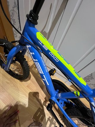 Bicicleta WST infantil azul
