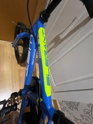 Bicicleta WST infantil azul