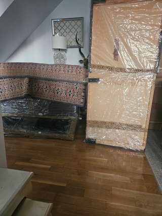 Sofá chaise longue Conforama gris