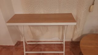 Aparador/Consola recibidor madera y metal