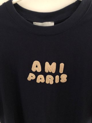Camiseta Ami París Azul